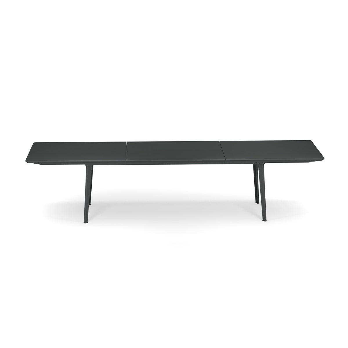 OFFERTA TAVOLO PLUS4 IMPERIAL ALLUNGABILE 220+110X110CM FERRO ANTICO +6 POLTRONE RONDA
