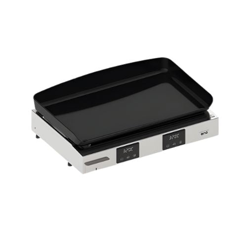 ENO Plancha Elettrica Initial 65, 62 x 36 cm, Acciaio Inox