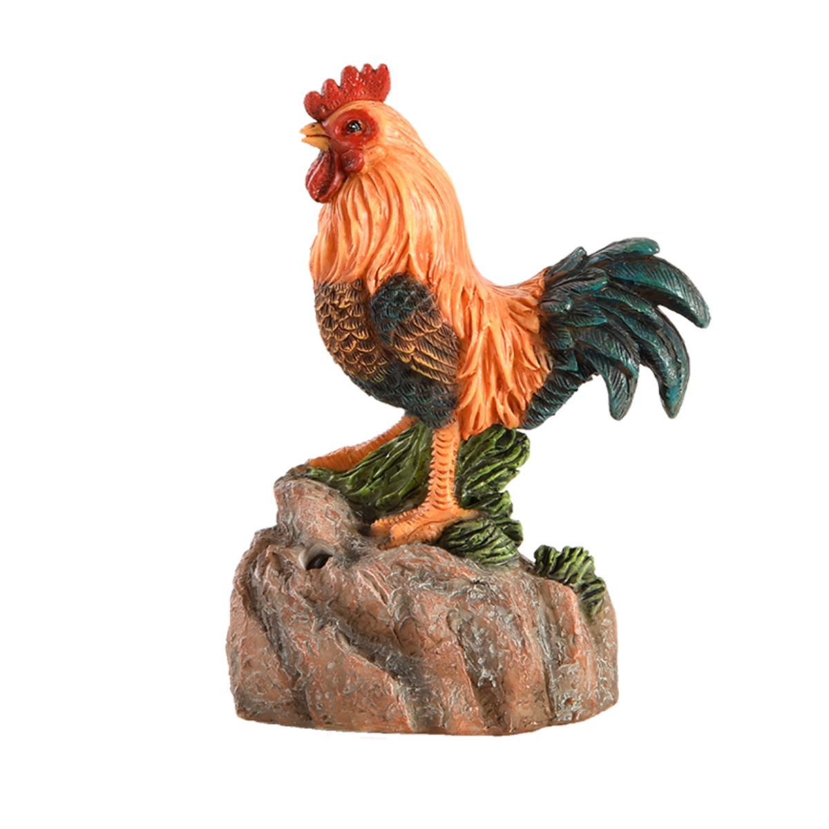 GALLO DI BENVENUTO IN RESINA H11CM