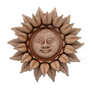 DECORAZIONE SOLE PETALI CM.10 GIRASOLE IN TERRACOTTA