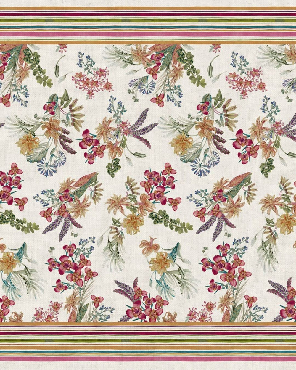 Mezzero Copritutto in Lino Eradea Corda 180x280 cm Tessitura Toscana Telerie - immagine 1
