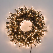 CATENA MINICLUSTER 4+60,5MT - D6 CM X 5 MM 3000 LED BIANCO CALDO