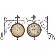 OROLOGIO DA PARETE BOUGLE FACE CON STAZIONE + TERMOMETRO