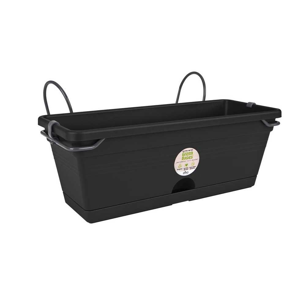 OFFERTA 3 FIORIERA GREEN BASICS TROUGH MINI ALLIN1 30CM LIVING BLACK