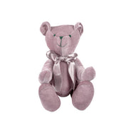 ORSO PELUCHE IN VELLUTO ROSA 40 CM
