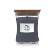CANDELA CLESSIDRA MEDIA MEDIUM JAR INDIGO SUEDE