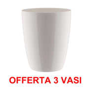 OFFERTA 3 VASO ORCHIDEE BRUSSELS DIAMOND ORCH HIGH 12,5CM WHITE