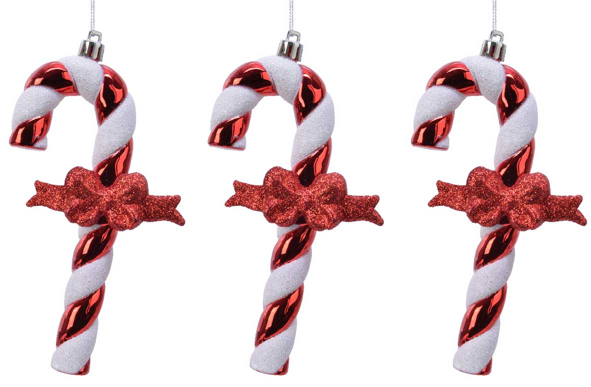 OFFERTA 3 BASTONCINI DI ZUCCHERO 2X10,5X13,5CM DA APPENDERE