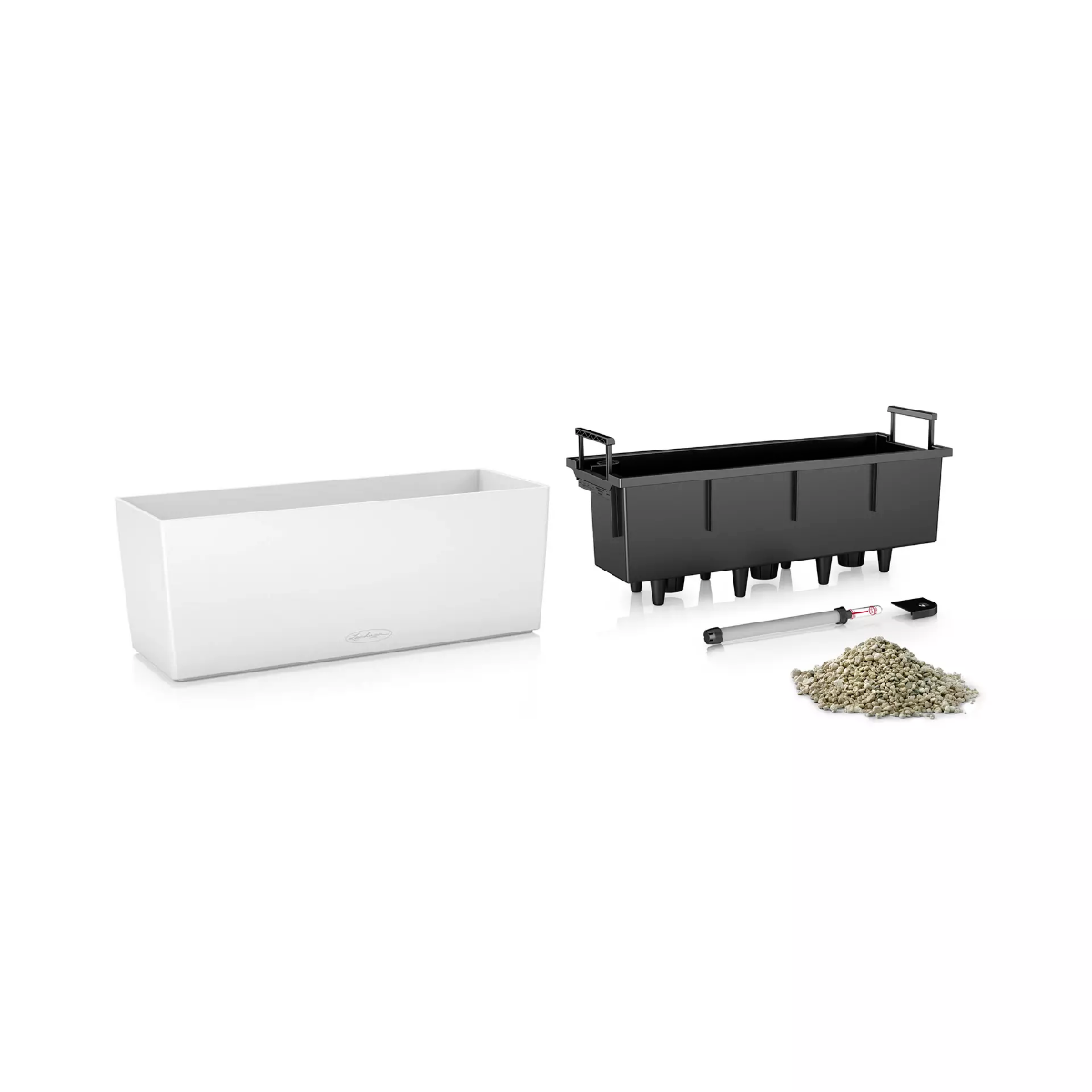 FIORIERA BALCONERA COLOR 50CM MARRONE SABBIA