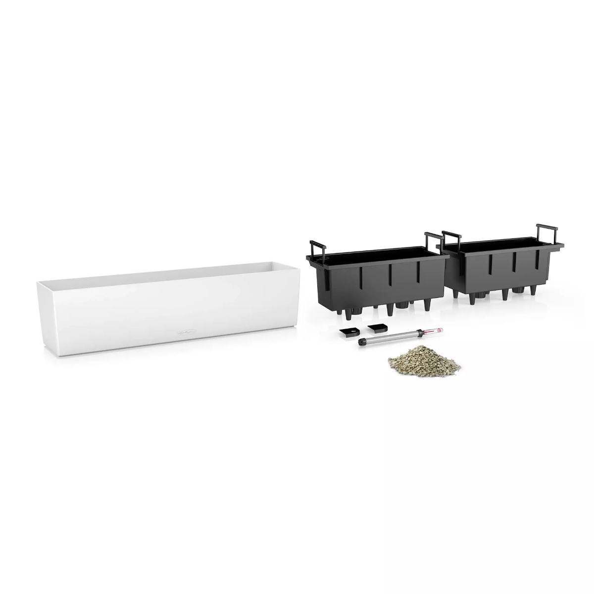 FIORIERA BALCONERA COLOR 80CM BIANCO