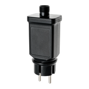 RICAMBIO TRASFORMATORE PER CATENE LUCI A LED CON SPINA EUROPEA TR24V-12W IP44 USO ESTERNO