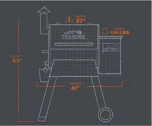 BARBECUE A PELLET PRO 575