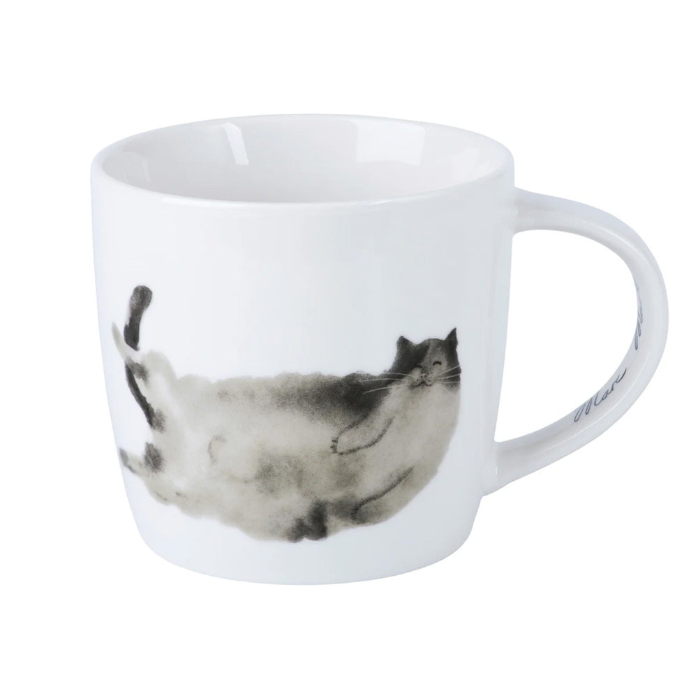 TAZZA MUG FELINE FRIENDS BELLY UP 400ML