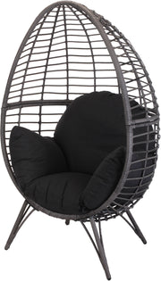 SEDIA COCOON GRIGIO 90X70X157CM