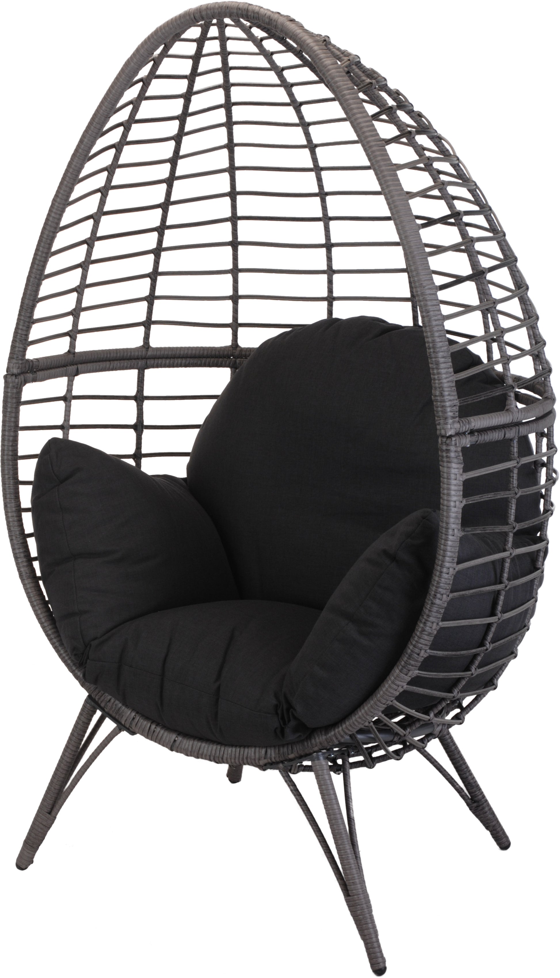 SEDIA COCOON GRIGIO 90X70X157CM