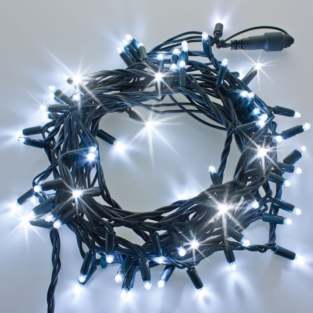 LUCI DI NATALE COLLEGABILI 120 MAXILED FLASHLED DIAMOND 1,5+10M