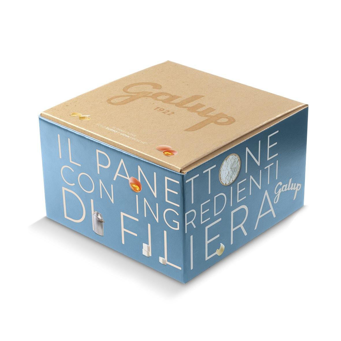 PANETTONE GRAN GALUP CON INGREDIENTI DI FILIERA PARADISO 1KG
