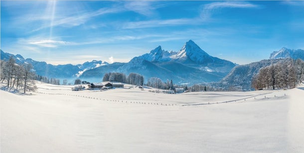 SFONDO POSTER ALPI 150X75CM