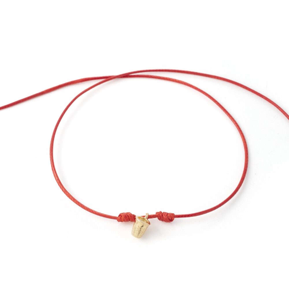 BRACCIALE FILO MAGICO CON DITALE COLORE A SCELTA