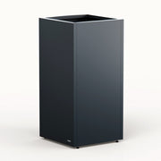 FIORIERA ALTA "PLANTER COLUMN" IN METALLO 50X50X100CM ANTRACITE