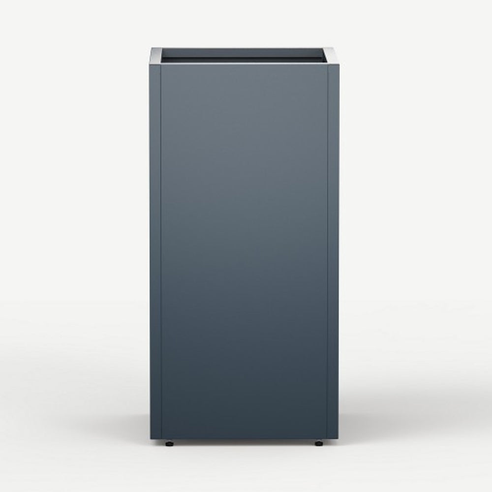 FIORIERA ALTA "PLANTER COLUMN" IN METALLO 50X50X100CM ANTRACITE