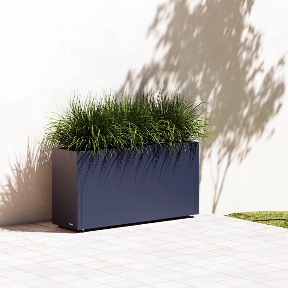 FIORIERA "PLANTER 30" IN METALLO 150X30X50CM ANTRACITE