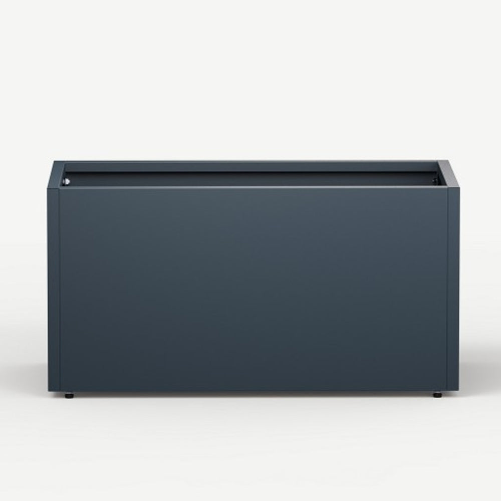 FIORIERA "PLANTER 50" IN METALLO 100X50X50CM ANTRACITE