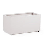 FIORIERA "PLANTER 50" IN METALLO 100X50X50CM BIANCO