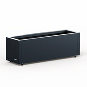 FIORIERA "PLANTER BALCONY" IN METALLO 100X25X25CM ANTRACITE