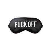 Maschera per occhi 'Fuck Off' Nera Fisura