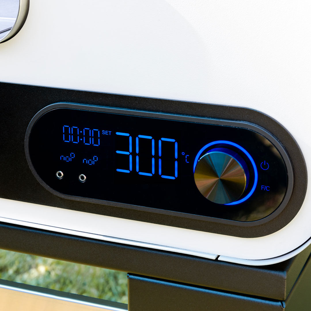 FONTANA Hybrid-Backofen Volta 70x50 Grau 108 kg