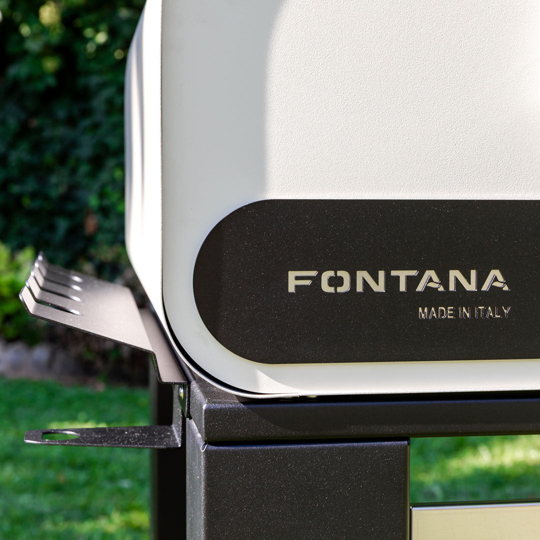 FONTANA Hybrid-Backofen Volta 70x50 Grau 108 kg