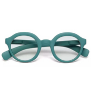 OCCHIALE DA LETTURA MODELLO LAURO COLORE VERDE GRAD. +2.50 OKKIA