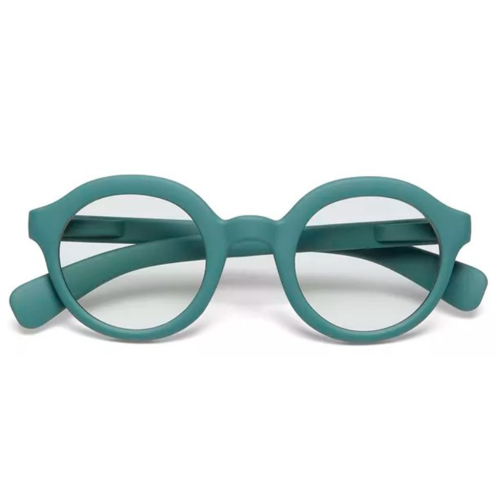 OCCHIALE DA LETTURA MODELLO LAURO COLORE VERDE GRAD. +2.50 OKKIA