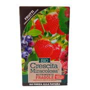 CONCIME GRANULARE PER FRAGOLE, MIRTILLI, FRUTTI DI BOSCO - CRESCITA MIRACOLOSA BIO 450G