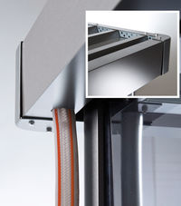 CASETTA HIGHLINE 275 X 235 CM GRIGIO QUARZO METALLIZZATO