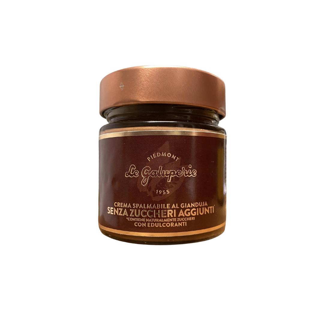 SCATOLA REGALO CON PANETTONE GALUP PARADISO 750GR + CREMA SPALMABILE GIANDUJA + SPALMINO
