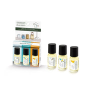 CONFEZIONE REGALO 3 OLI RINFRESCANTI 15 ML PROFUMI PER DIFFUSORI AMBIENTE