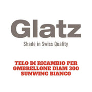 TELO DI RICAMBIO PER OMBRELLONE DIAM 300 SUNWING BIANCO