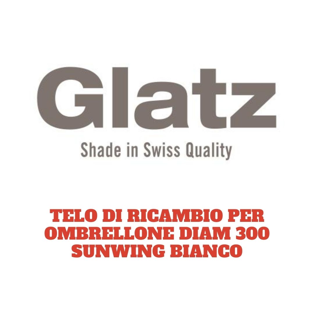 TELO DI RICAMBIO PER OMBRELLONE DIAM 300 SUNWING BIANCO