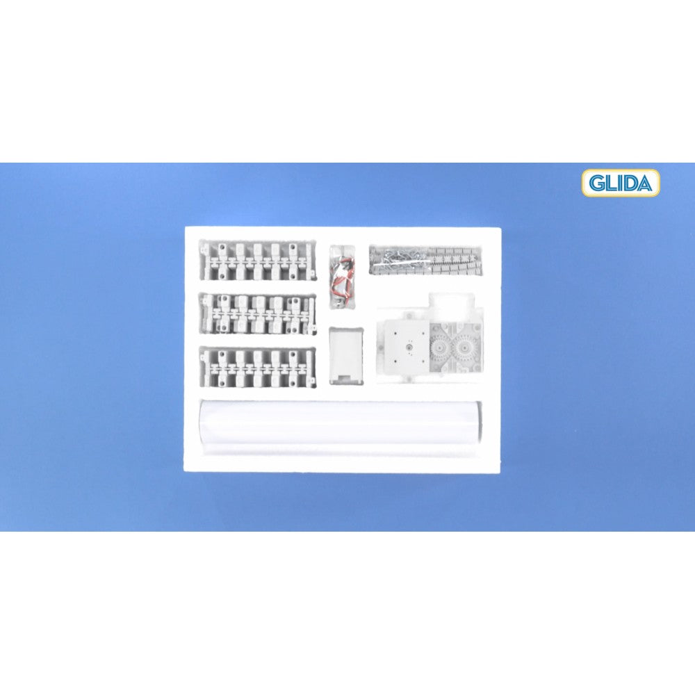 BASIC KIT SISTEMA BINARI DI SCORRIMENTO PIATTAFORMA COMPATIBILE LEMAX GLIDA