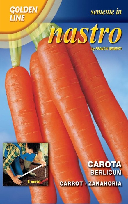 BUSTINA NASTRO SEMI DI CAROTA BERLICUM N.2