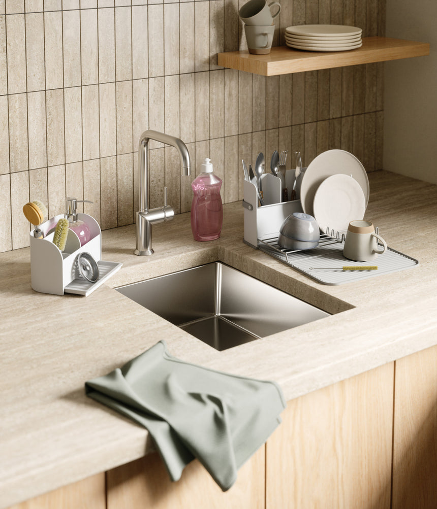 Scolapiatti Sling Bianco Grigio UMBRA