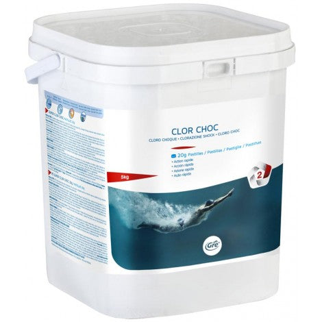 CLORCHOC CLORO FORTE IN PASTIGLIE DA 20G - 5 KG