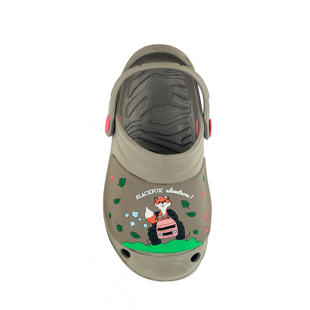 CIABATTE SABOT DA BAMBINA TG.34/35 GRIGIO CLEVER