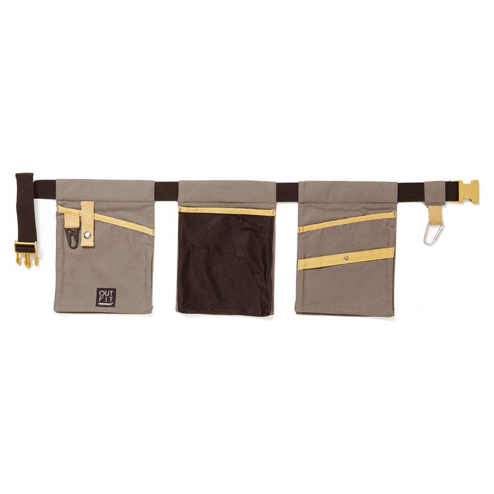 CINTURA 3 TASCHE GRIGIO TAMERICE