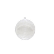 PALLINA DI NATALE TRASPARENTE, Ø12CM