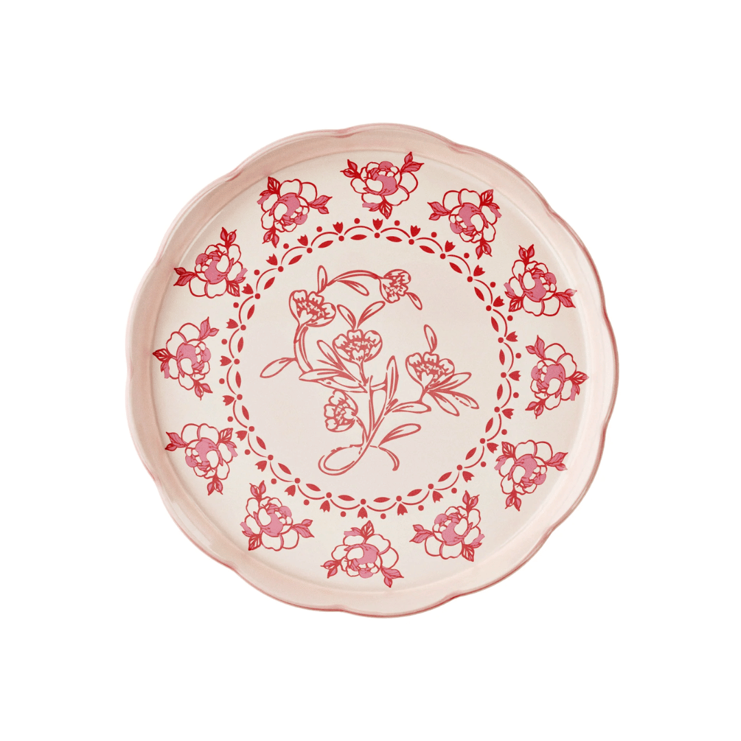 SET ALZATA CON CAMPANA "JOSEPHINE" ROSA