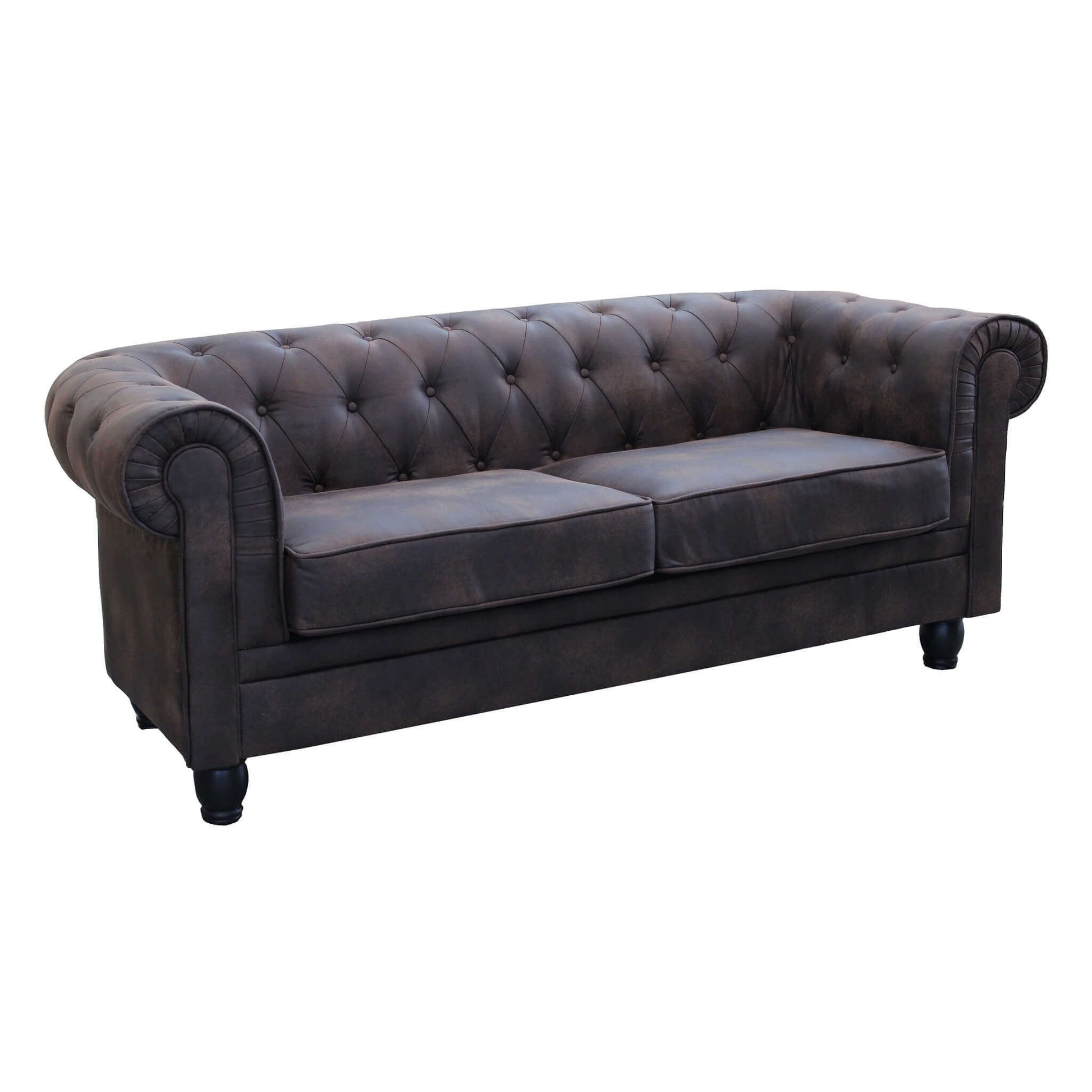 DIVANO 3 POSTI CHESTERFIELD IN