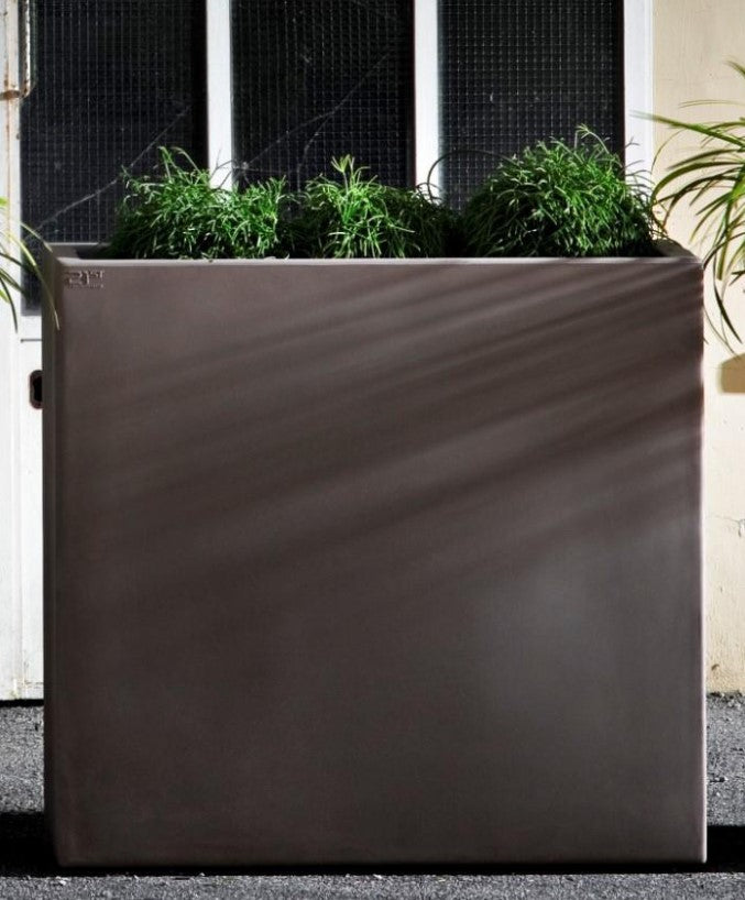 CASSETTA FIORIERA ALTA 65CM TORTORA "FENICE"